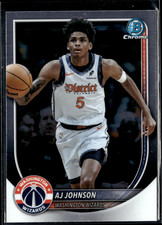 AJ Johnson - 2025-26 Bowman Basketball #BCV-178 Base Chrome Variations
