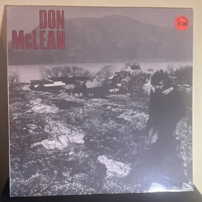 ** SEALED ** Don McLean Self Titled Vinyl LP 1972 United Artists Co.