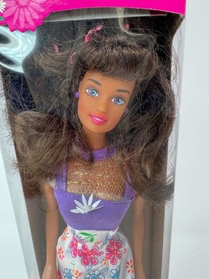 Vintage 1996 Mattel “Flower Fun Barbie” #16065 Brown Hair | eBay