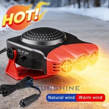 150W Heater Portable Heating Cooling Fan Defroster Demister for Car Truck 12V