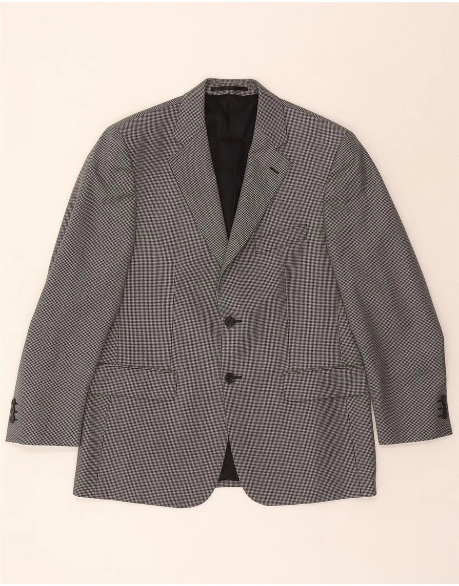 Veste Homme Wellington Tweed Gris Mélangé - Taille 42 (poitrine) - Laine 100% - Occasion