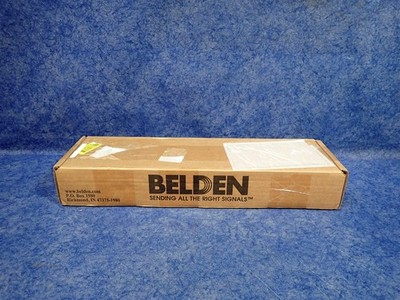 NEW Belden RV6PPF1U24BK CAT6+ REVConnect 1U 24-port Patch Panel (I16)