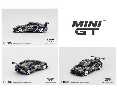 Mini GT Toyota GR86 HKS TYPE R 2022 Tokyo Auto Salon Black #1005 1