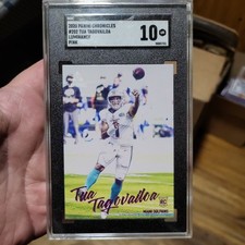 2020 Tua Tagovailoa Panini Chronicles Luminance pink NFL ROOKIE  SGC 10 GEM MINT