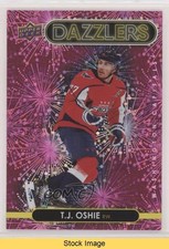 2021-22 Upper Deck Series 2 Dazzlers Pink TJ Oshie #DZ-98 READ 10no