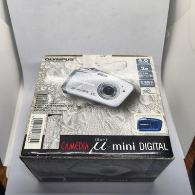 Olympus µ-mini Digital Compact Camera 4MP Tested Working from Japan