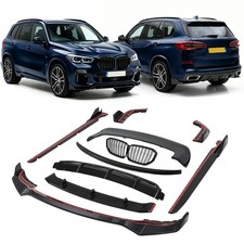 HECSPOILER NIEREN LIPPE DIFFUSOR SCHWELLER BODYKIT F�R BMW X5 G05 18-22 M-PAKET