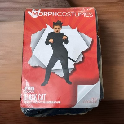 Morph costumes Funshack Black Cat Suit, Sz-Sm Girls Costume