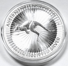 2016 Australia 1 oz . 9999 Silver Kangaroo Coin