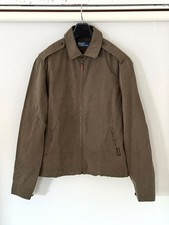 Ralph Lauren Polo Zip Blouson Mens Cotton Leather Detail Used