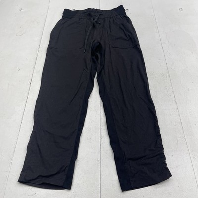 Lululemon Beyond The Studio Crop Jogger Pants Black Women's Size 4 W6BJBS