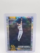 2026 Topps Series 1 Celebration Jackson Merrill #229 Opening Day Foil Padres Sp