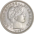 1908-P Barber Dime
