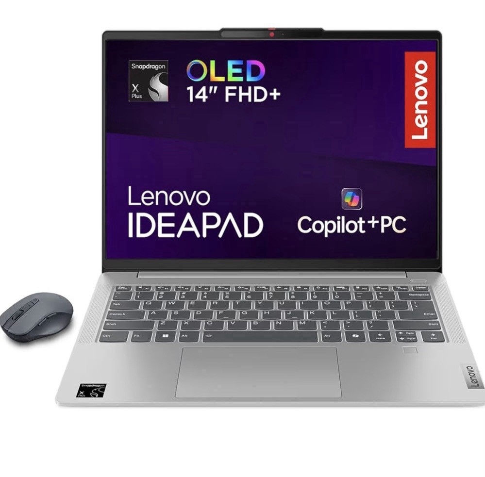 Lenovo Ideapad Slim 5 Snapdragon X 14 Inch OLED Full HD 32GB RAM 1TB SSD Win 11