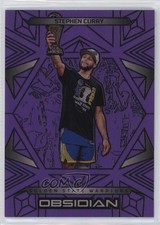 2024-25 Panini Obsidian Electric Etch Purple Flood /75 Stephen Curry #182 1p3t