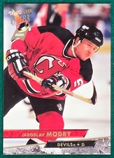 Jaroslav Modry - 1993-94 Fleer Ultra #362 - New Jersey Devils Rookie Hockey Card