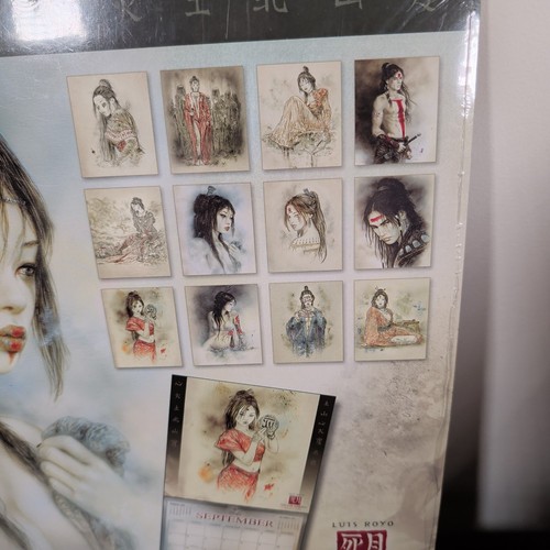 Luis Royo & John Zeleznik Fantasy Art Wall Calendars 2011 Sealed (Lot of 2) - Afbeelding 5 van 10