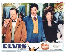 Nancy Kovack signed 8x10 Photo Nellie Bly, Elvis - Frankie JSA Authentication