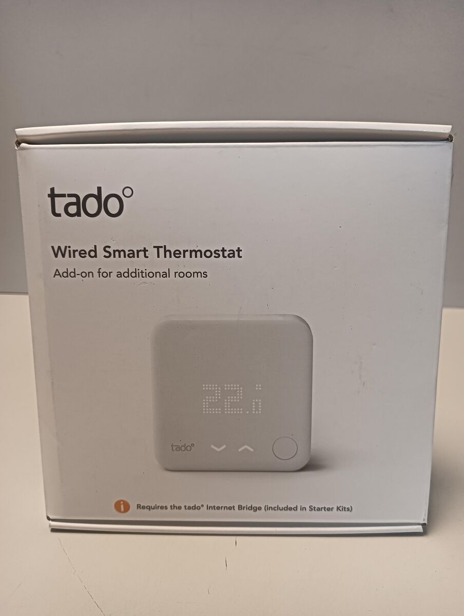tado°smarthomeThermostat(verkabelt)–WifiZusatzproduktalsWandthermostat