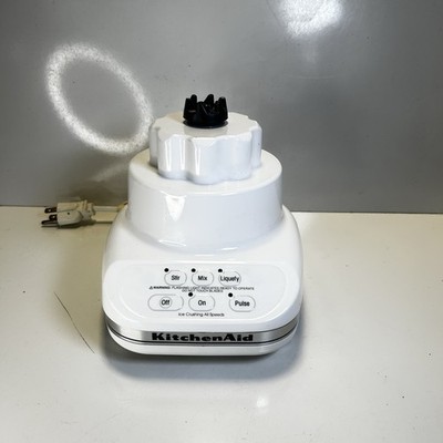 KitchenAid Blender Motor Base White Part KSB3WH3 Tested Motor Base Only