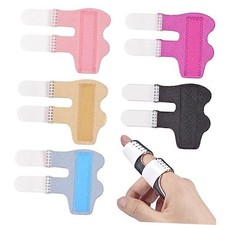 Finger Splint for Index, Middle, Ring Fingers Straightening, 5 Pack