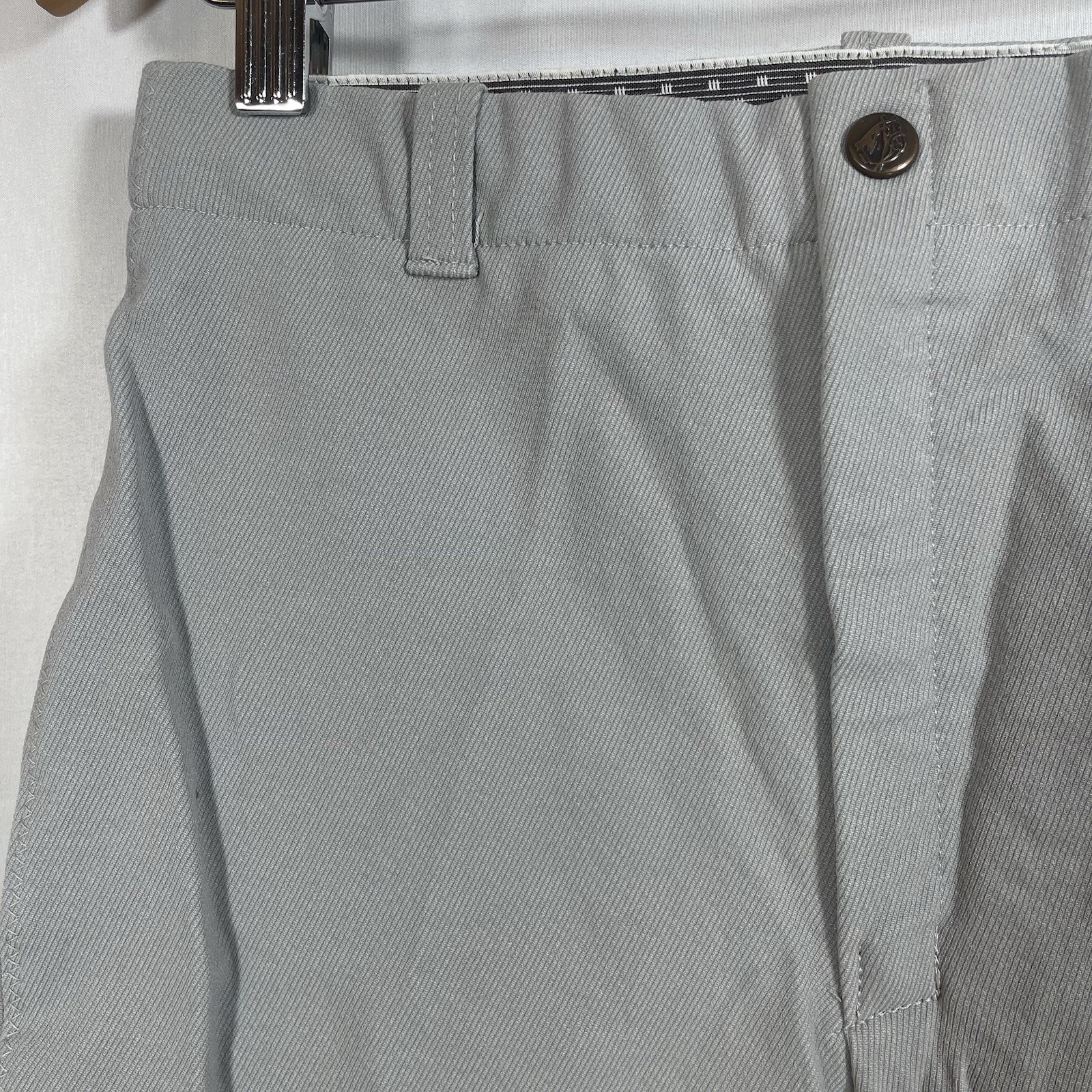 Tailored Sportsman Breeches Womens 26 Gray Knee Patch Horseback Riding Pants