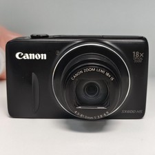 Canon Powershot SX600 HS 16.0MP Optical Digital Camera 18x zoom Black 90 New
