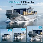 4K 56MP Digital Camera Autofocus 16X Zoom 3" Flip Screen Vlogging Camera — photo 6