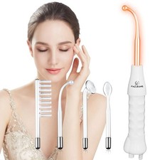 Face Skin Care Wand, FAZJEUNE High F requency Facial Device Face Skin Care Ki...