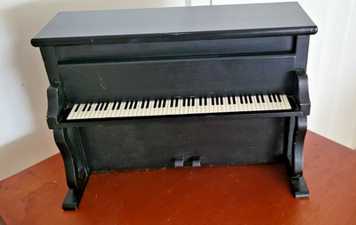 Piano wooden upright black decor keys musical instrument home office music class