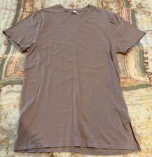 Essentials Fear of God Mens T-Shirt Taupe Short Sleeve Crew Neck Streetwear L