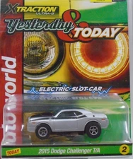 AUTO WORLD YESTERDAY & TODAY ELECTRIC 2015 DODGE CHALLENGER T/A MINT