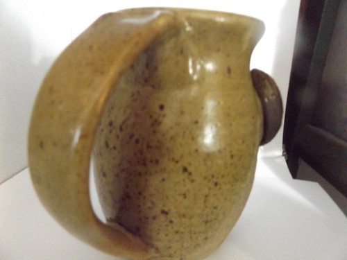 Clay art piece ugly face coffee mug 4 ½ inches tall 2 in at the bottom 2 1/2inch - Picture 20 of 24