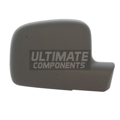 VW Caddy Mk3 Van 2015-2021 Wing Mirror Cover Cap Casing Primed Drivers Side