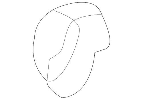 Cubierta del ensamblaje del retractor para Ford (N/P 8L8Z-7860262-AB)
