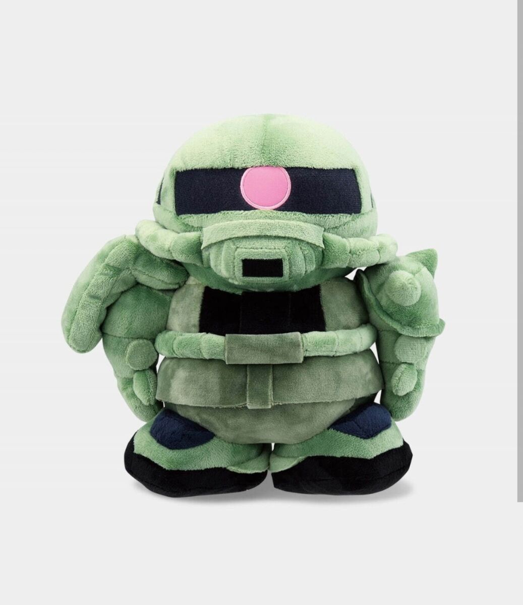 Fragment x Gundam collaboration Zaku, Dom stuffed toys Fragment x Gundam collaboration Zaku, Dom stuffed toys