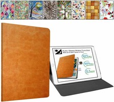 iPad Air 3 PRO 10.5 7.9 10.2 9.7 10.9 Case Lightweight Folio Cover Orange Textur