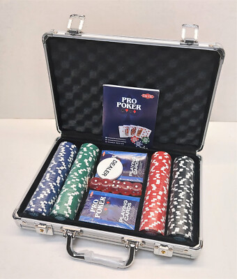 Tactic Pro Poker Metallkoffer / Pokerkoffer inkl. Chips                  NEUWARE