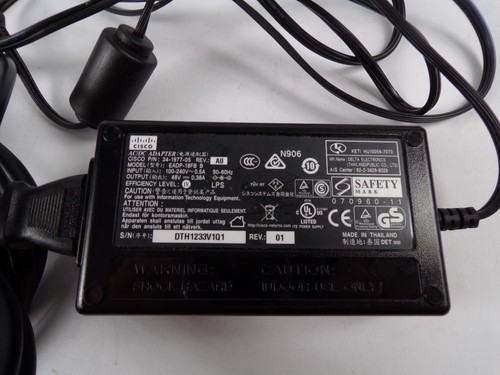 Genuine Cisco EADP-18FB B Output 48 V 0.38 A Power Supply Adapter A00 - Picture 2 of 3