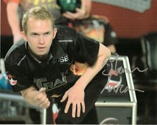 Thomas Larsen PBA Bowler Bowling Signed Autographed Glossy 8 x 10 Photo