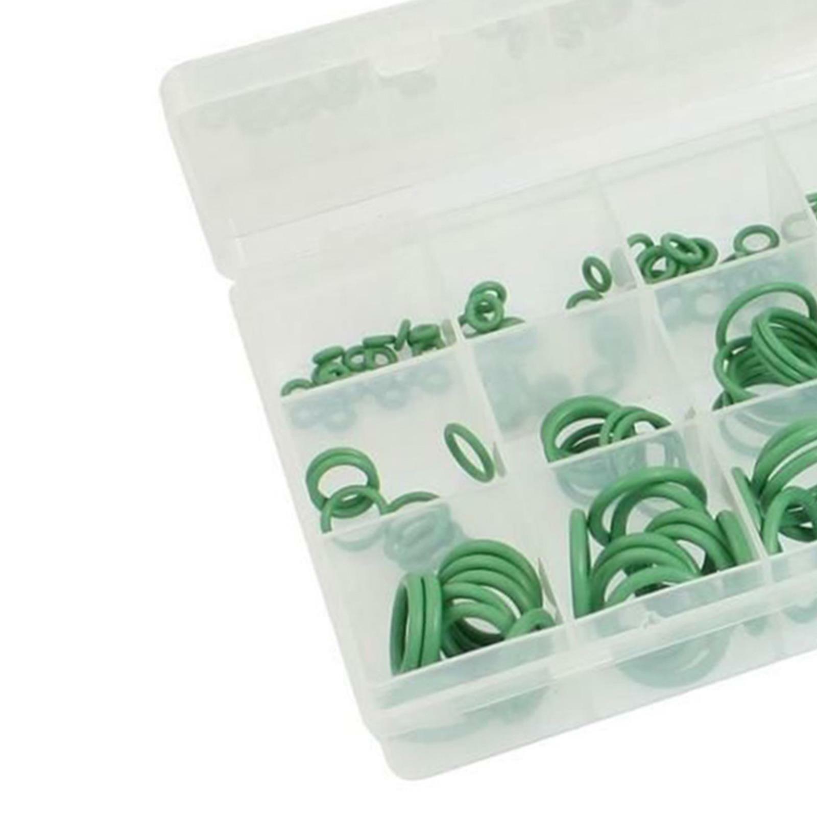 205PC HNBR ORings Set Car A/C Gasket Assortment Kit Repair Seal Metric