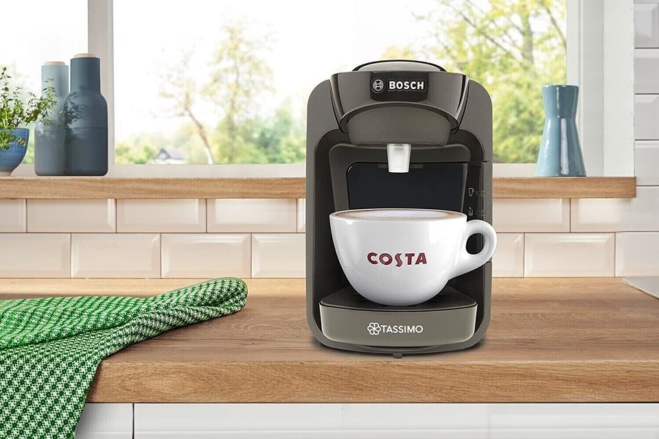 Tassimo Bosch Suny 'Special Edition' TAS3102GB Coffee Machine 1300W, 0.