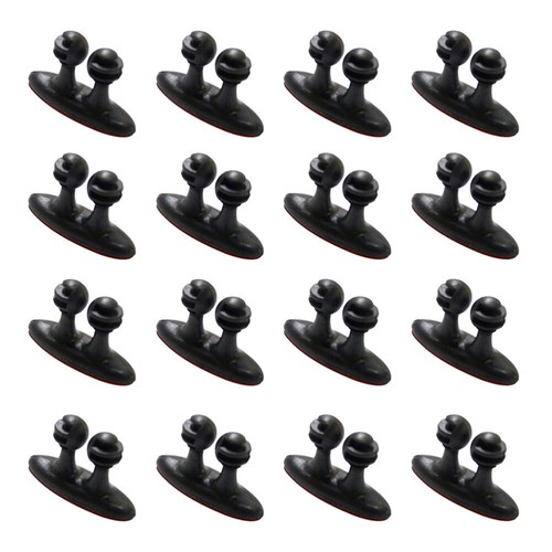 16 Pcs Fahrzeugkabelbaumklemme Kleine Kabelklemmen Ladekabel-Organizer - Afbeelding 10 van 12
