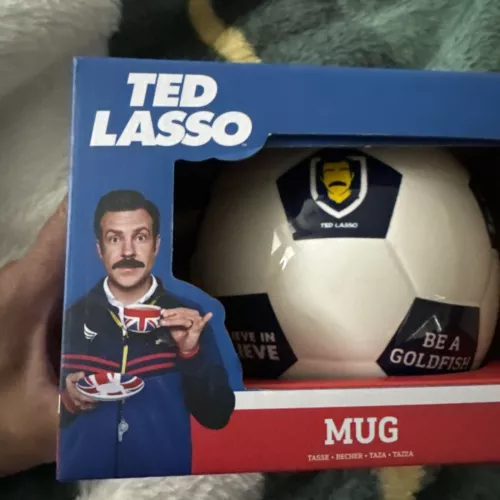 Ted Lasso Soccer Ball Mug - Brand New in Original Box