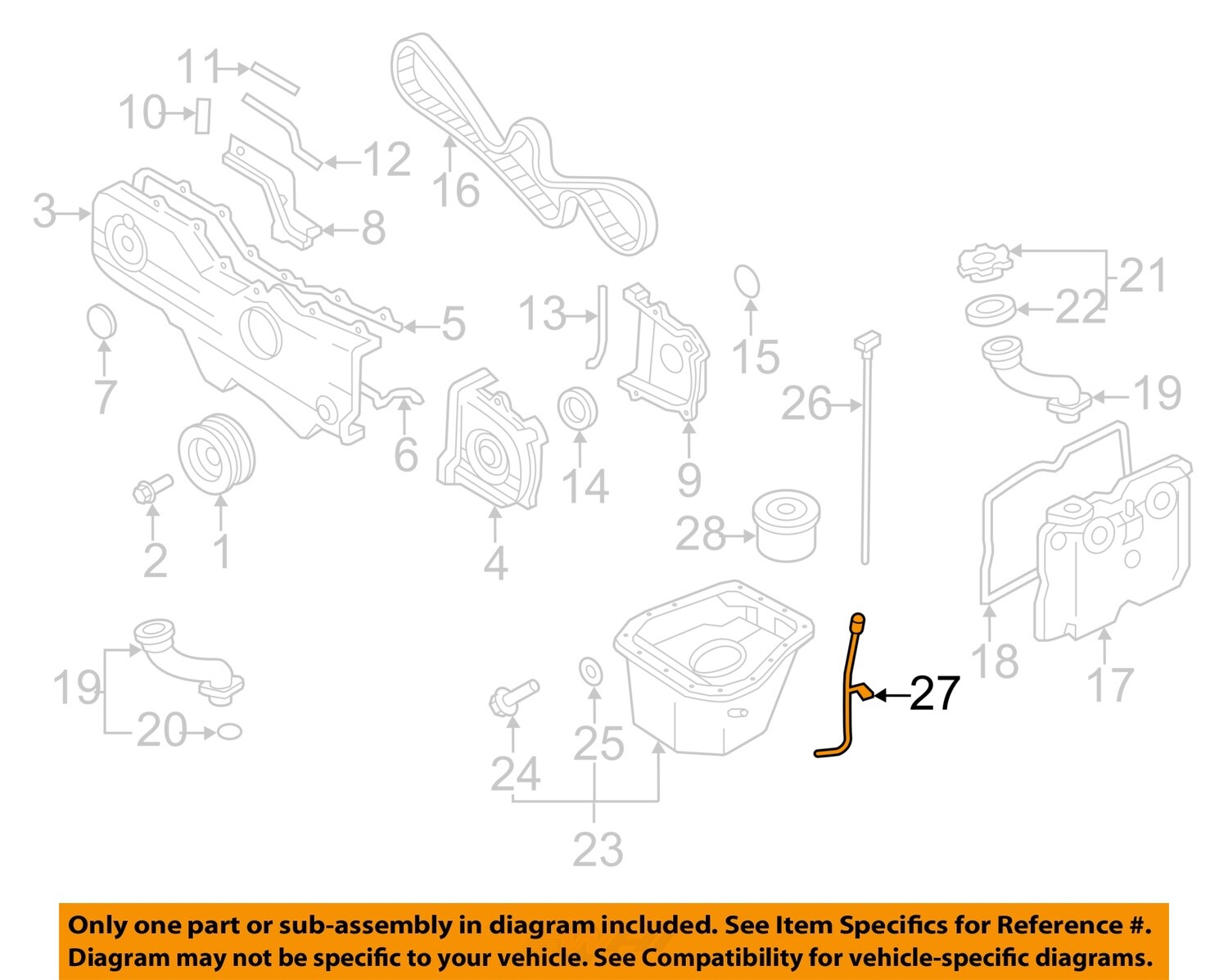 SUBARU OEM 06-12 Baja EngineTransaxle Engine Parts-Tube 15144AA091