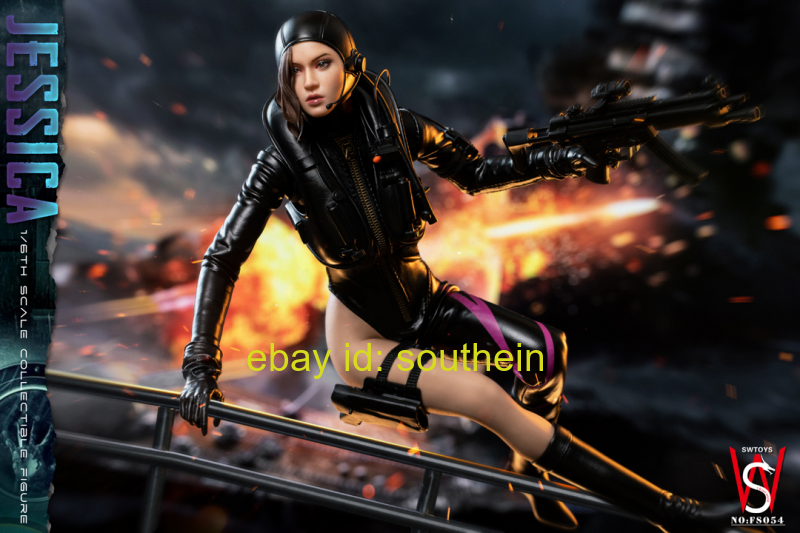 ○1/6 SWTOYS NO.FS054 『JESSICA』ヘッド○ Perfect Swtoys Fs054 1/6 Resident Evil Revelations Jessica