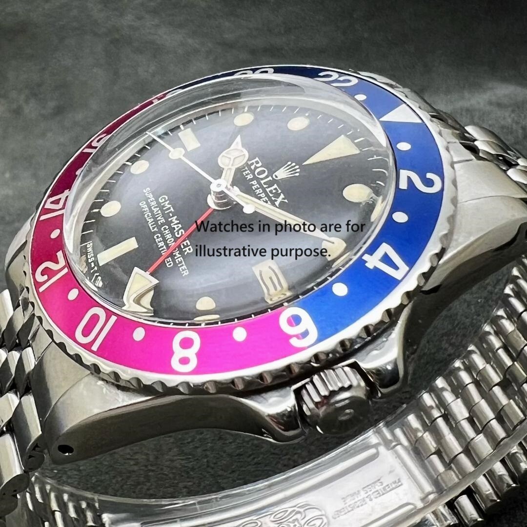 ROLEX 1675 / 16750 GMT ベゼルインサート フクシア ROLEX 1675 / 16750 GMT ベゼルインサート フクシア ROLEX GMT