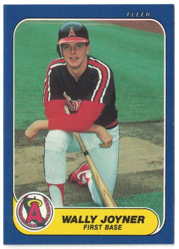 1986 Fleer Update #U-59 Wally Joyner XRC - Picture 1 of 2