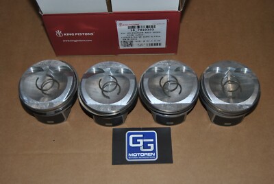 4x Kolben Audi VW Seat Skoda 1,8TFSI TSI Ü+0,5 83,01mm 23mm Bolzen CJE CJS DAJ
