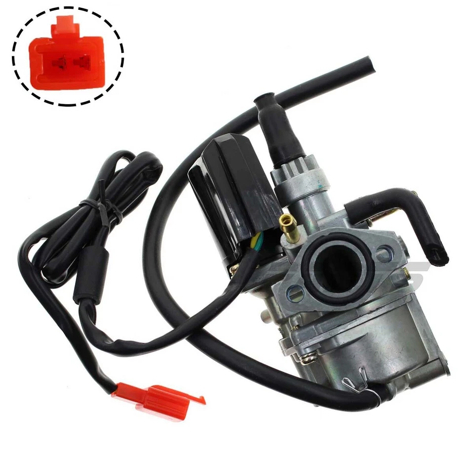 Conjunto de carburador para Honda 1986 1987 NQ50 Spree con obturador eléctrico scooter carburador Foto 2 de 4